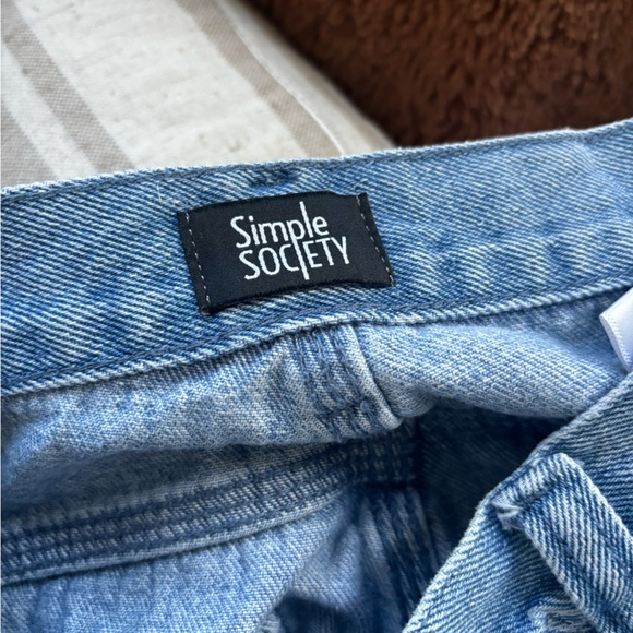🦋 Simple SOCIETY | Y2K high rise butterfly Jean | size 27 - Picture 4 of 6